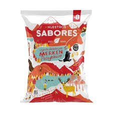 Batatas fritas Nuestros Sabores con Merken x 80grs