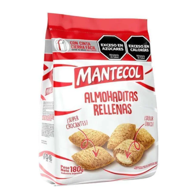 Almohaditas rellenas Mantecol
