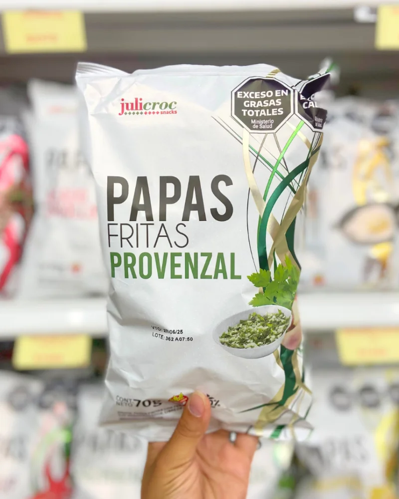 Papas fritas Julicroc Provenzal x 70grs
