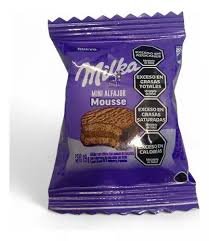 Mini alfajor Milka mousse
