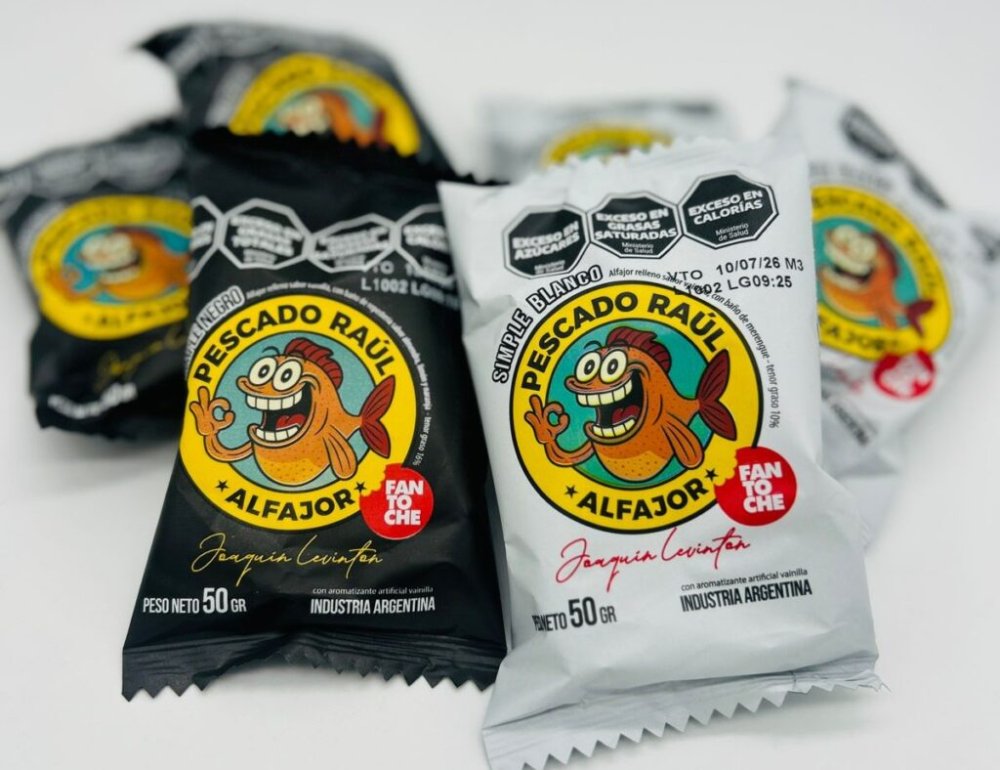 Alfajor Fantoche Pescado Raúl
