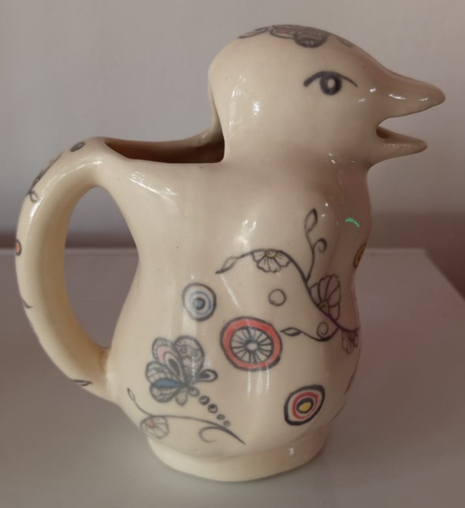 Pingüino de cerámica chico