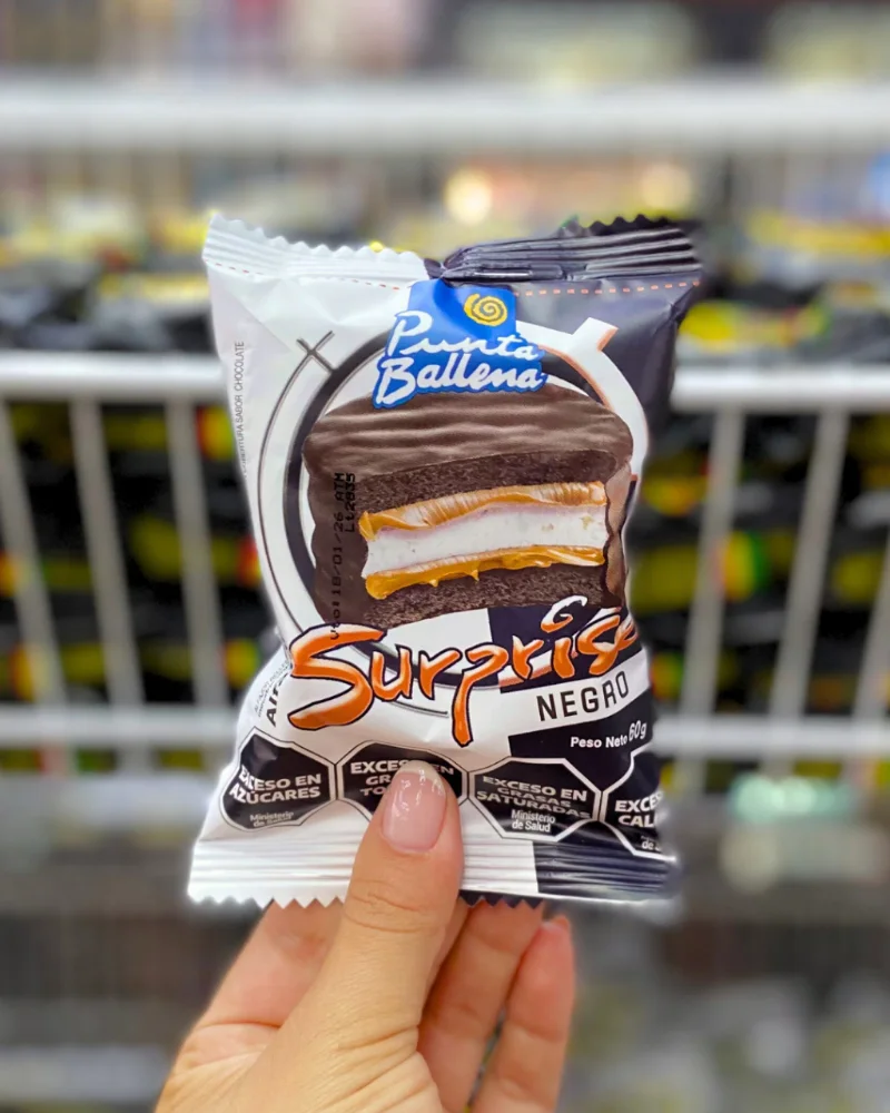 Alfajor Punta Ballena Surprise Negro