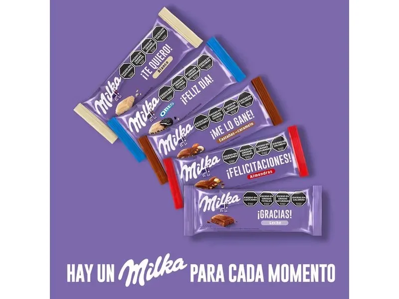 Chocolate Milka frases 55g