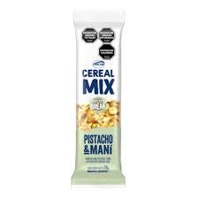Barra Cereal Mix Pistacho & Maní