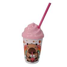 Vaso con sorbete Capy/Perritos