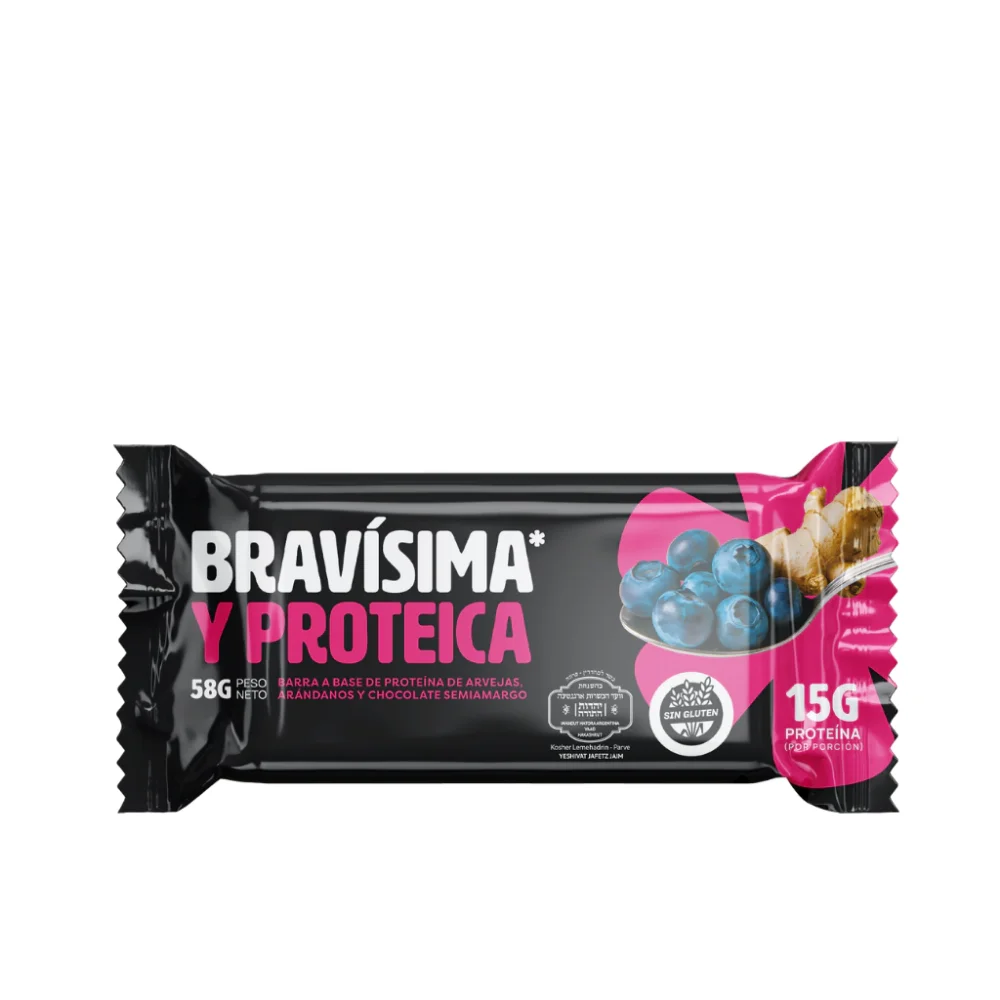 Barra de arándanos y chocolate BRAVA