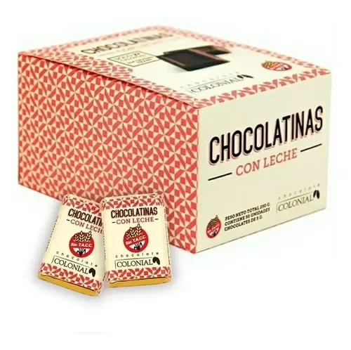 Chocolatinas Con Leche Colonial