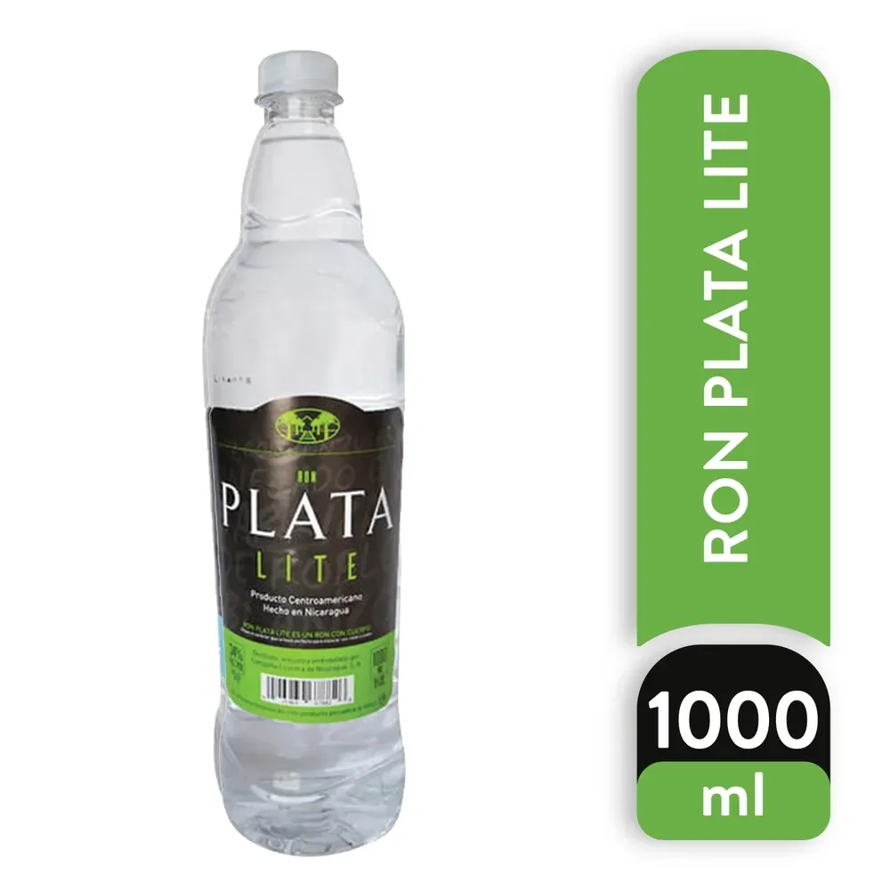 RON PLATA LITE 950 ML