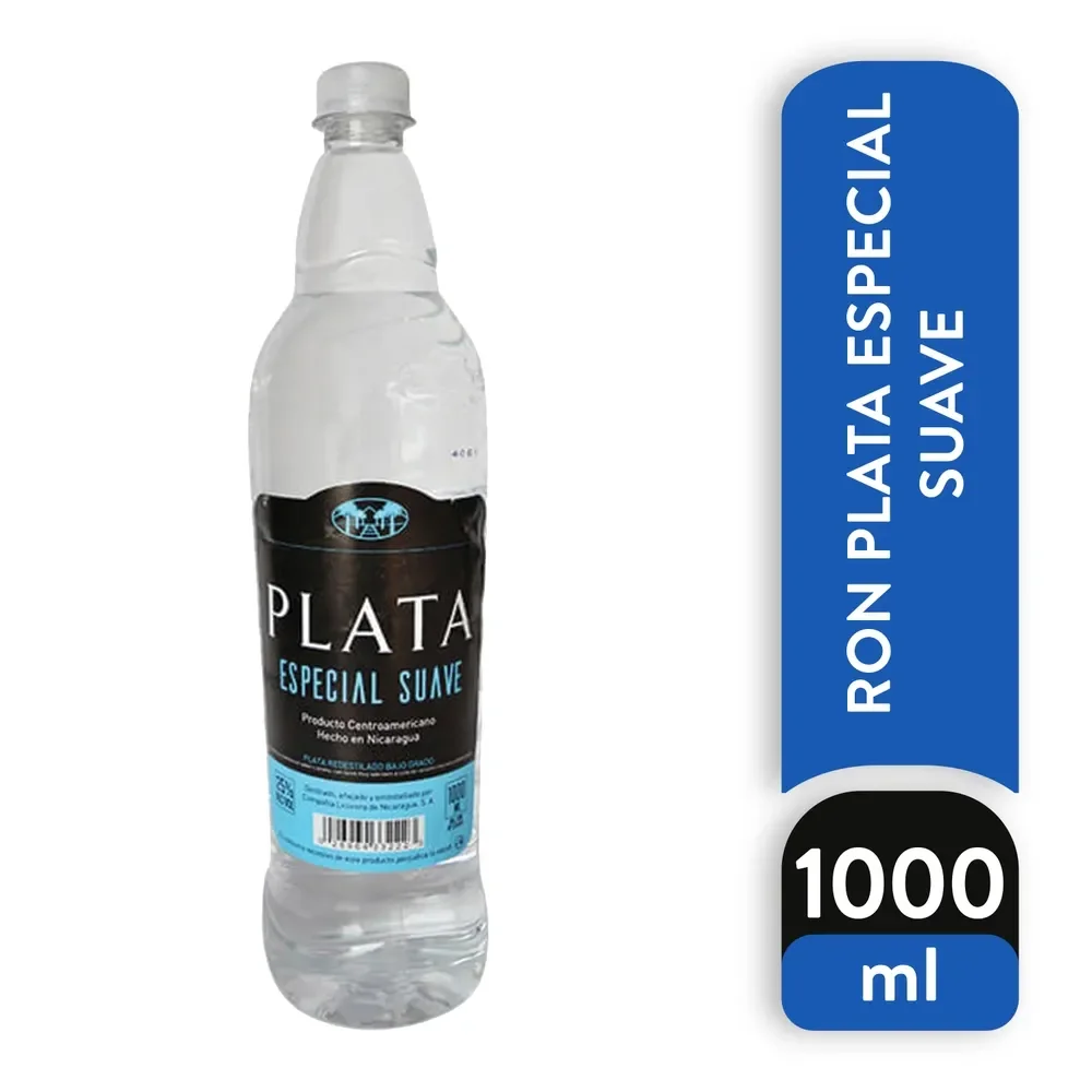 RON PLATA SUAVE 950 ML