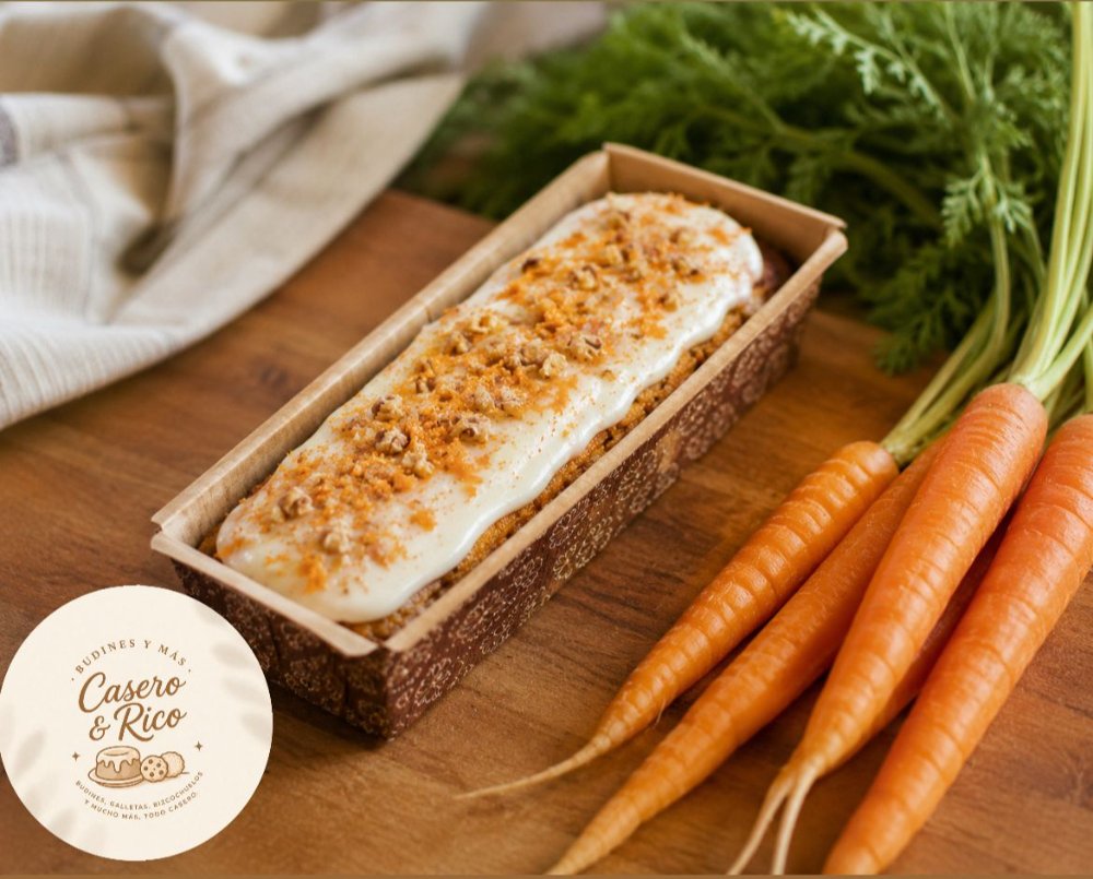 Budín Carrot Cake