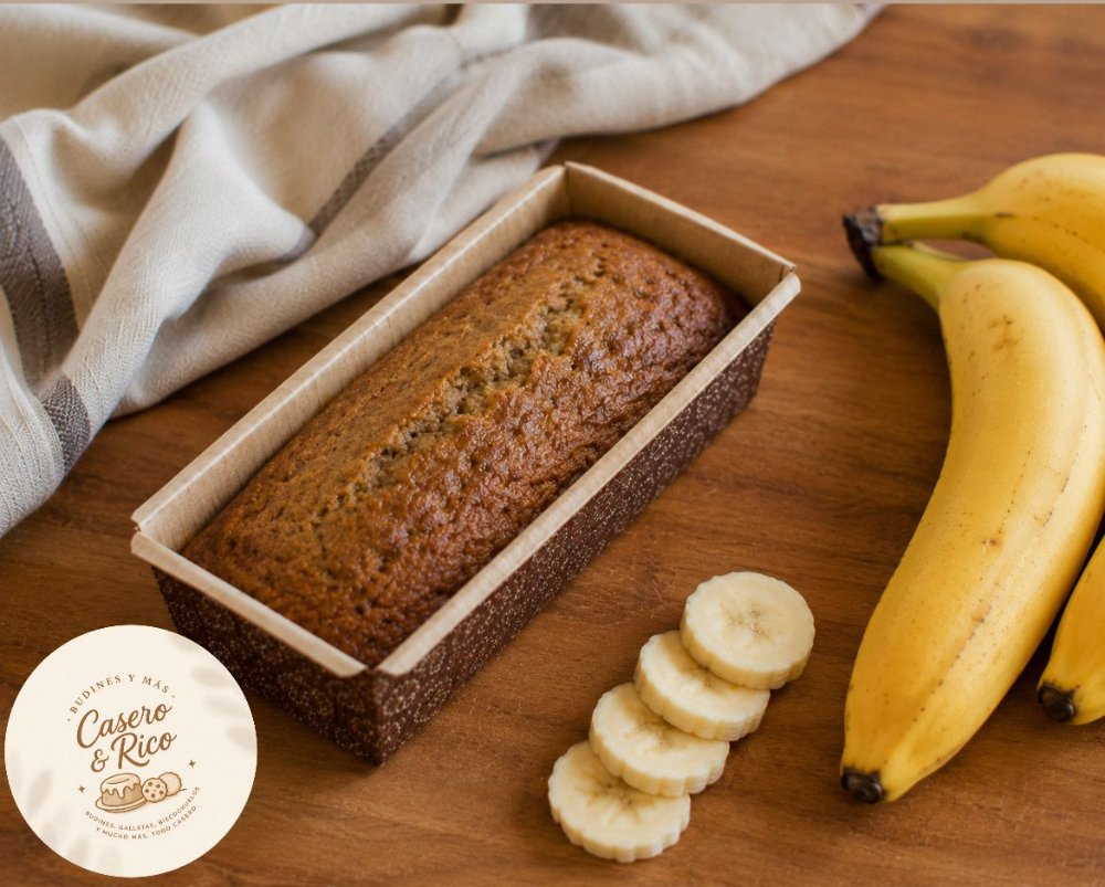 Budín de Banana (Choc/Vain)