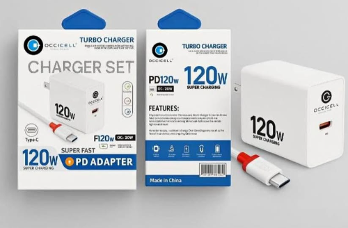 Occicel Tubo Charger 120W Type C a Type C