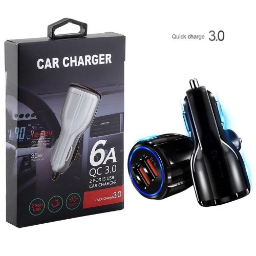 Car Charger 6A QC 3.0