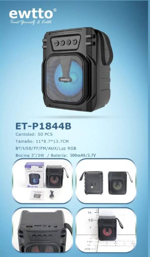EWTTO ET-P1844B Altavoz Inalámbrico