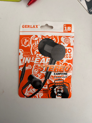 GERLAX STEREO EARPHONE Jack Plu
