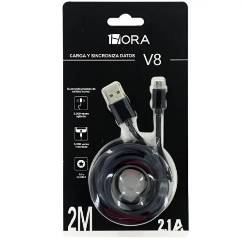 1Hora Cable Tipo V8