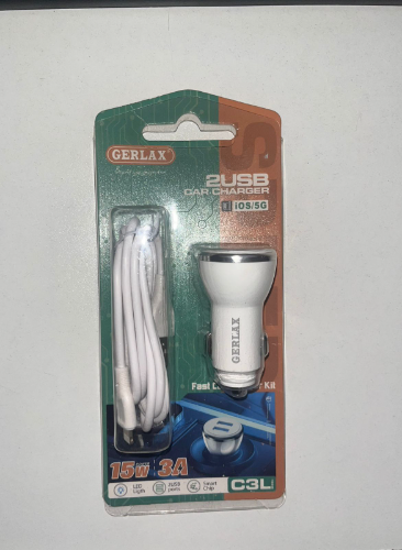 GERLAX C3L Type-lighting Fast Car Carger  15W