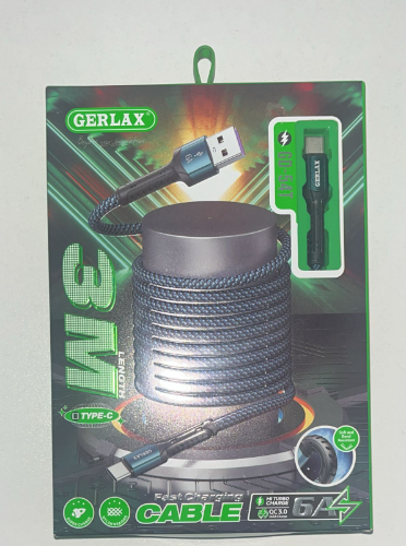 GERLAX USB a Type C 3mt