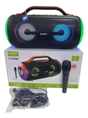 EWTTO ET-P4155MBC Altavoz Recargable
