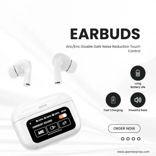 ANC/ENC Double Dark Noise Reduction Touch Control