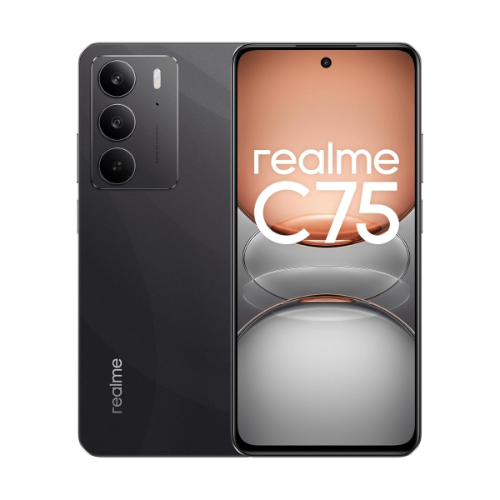Teléfono Realme C75 Negro Liberado 869666071006652   869666071006645