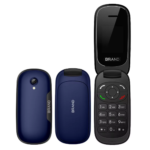 Flip Phone F660 Azul marino Liberado  356275082011592  356275082011600