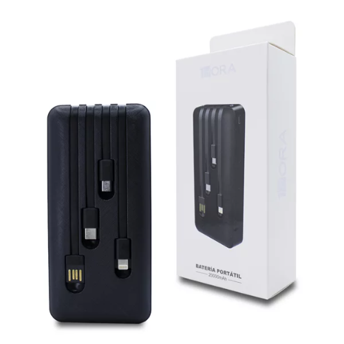 1Hora Batería Portátil 20,000 10.5W Max