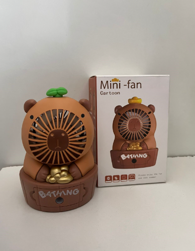 Mini Ventilador Capy Bara