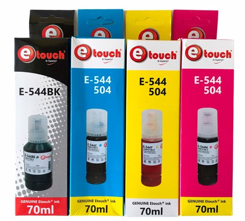 Etouch E-544 Paquete de tinta de Impresora