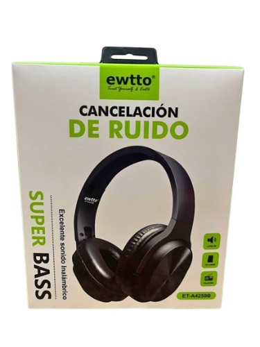 EWTTO ET-A4259B Super Bass Audifono Bluetooth