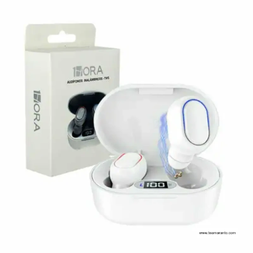 Audifonos Inalambricos 1Hora AUT114 Blancos