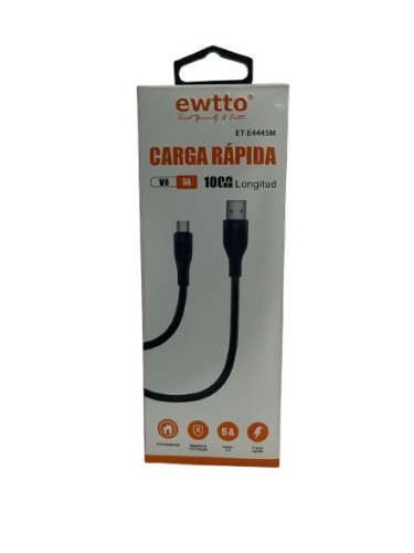 EWTTO ET-E4445 Cable        USB a V8
