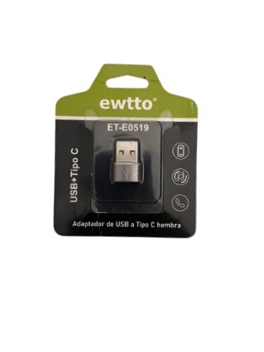 EWTTO ET-E0519 Adaptador de USB a Tipo C