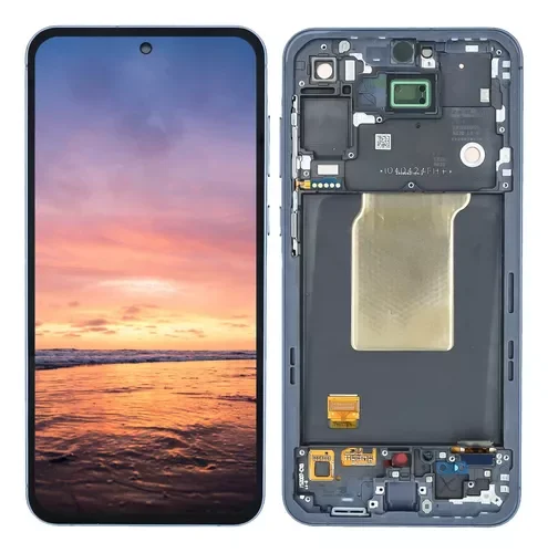 SAMSUNG A55 OLED CON MARCO AZUL