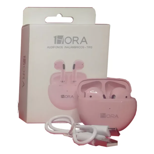 Audifonos Inalambricos 1Hora AUT119 Rosado