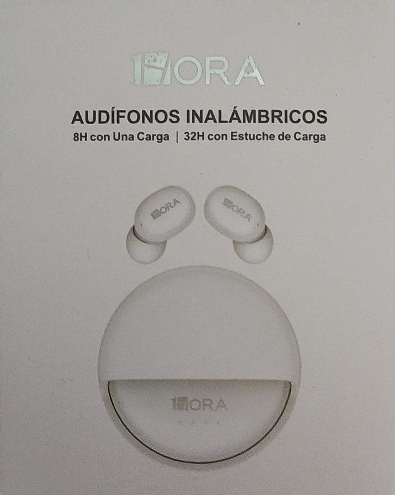 AUDIFONOS BLUETOOTH 1HORA AUT216 BLANCO