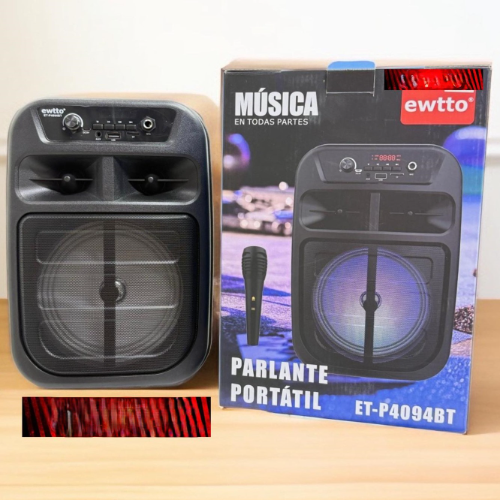 EWTTO ET-P4094BT Parlante Portátil