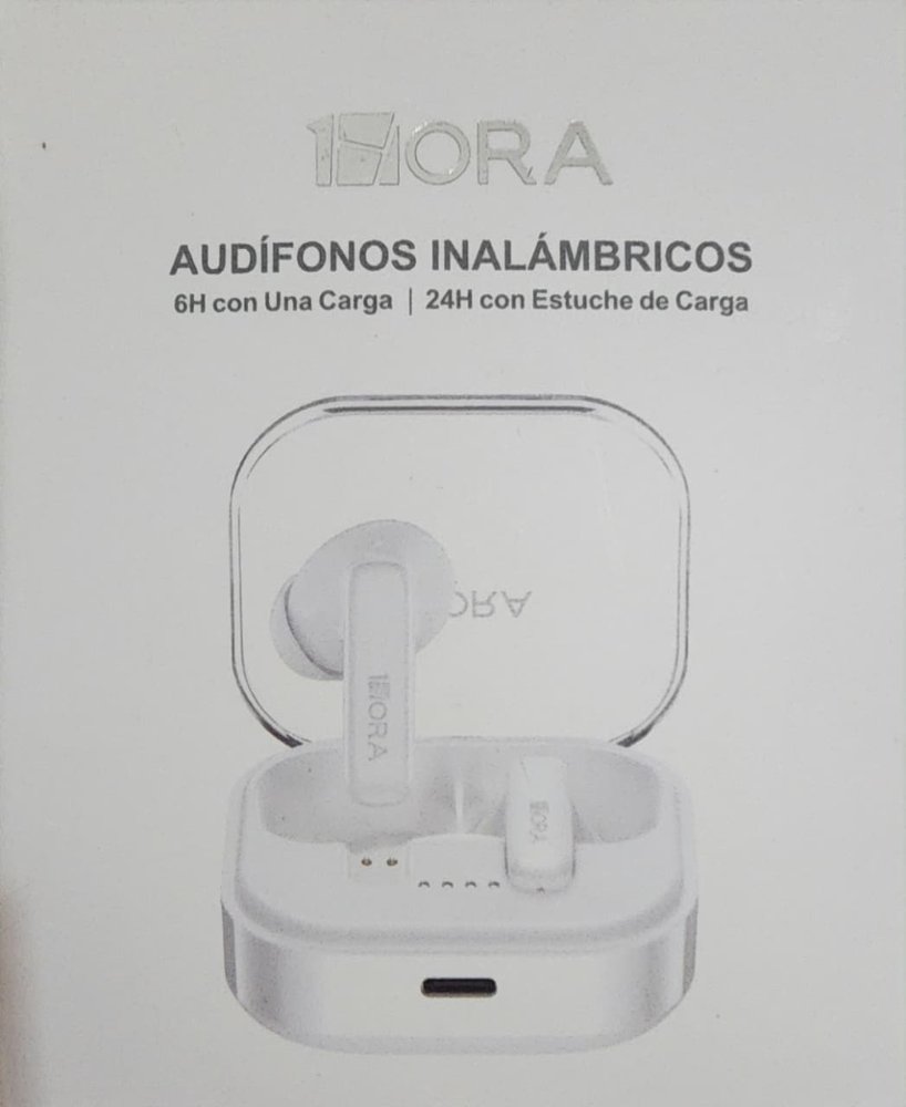 AUDIFONOS BLUETOOTH 1HORA AUT 213 BLANCO