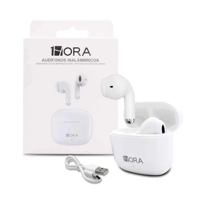 Audifonos Inalambricos 1Hora AUT119 Blanco