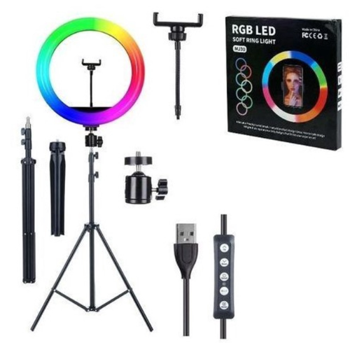 RGB LED SOFT RING LIGTH MJ30 Pequeño