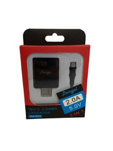 Demgel Tipo C Combo 10W Max
