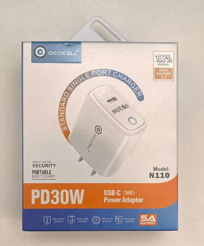 OCCICEL PD 30W USB-C Power Adapter