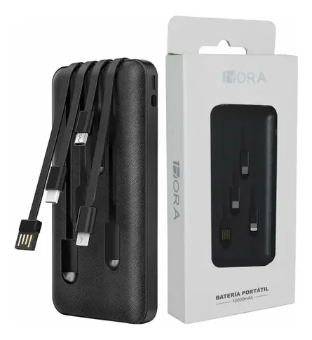 1Hora Portatil 10,000mAh 10.5W MAX