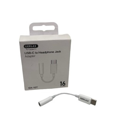 GERLAX USB-C adaptador a Jack Plu