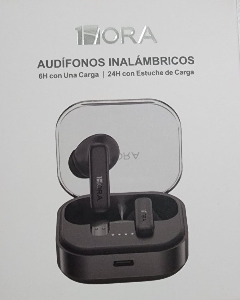 AUDIFONOS BLUETOOTH 1HORA AUT213 NEGRO