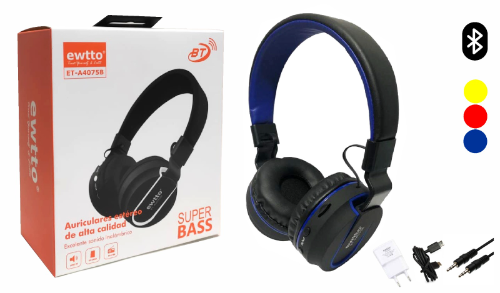 EWTTO AT-A4075B Audifono Bluetooth