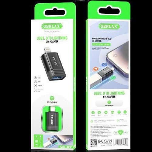 Gerlax Adaptador USB aLightning