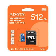 ADATA Micro SD 512GB