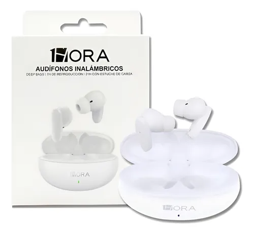 Audifonos Inalambricos 1Hora AUT205 Blanco